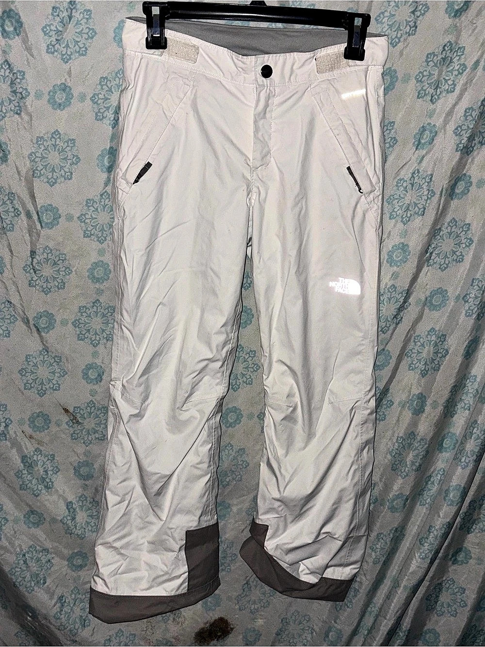 The North Face Freedom Insulated Pants Girls 10/12 White Ski Pants